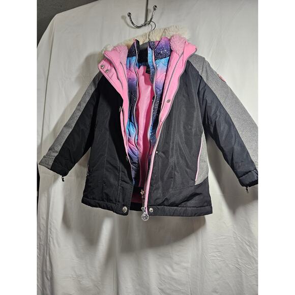 ZeroXposur Other - Girls 6/6x zeroxposur all weather jacket 2 in 1. Fleece hood. EUC